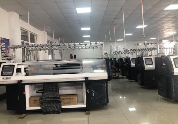 Speed Jacquard Tricotomas Double Carriage Collar Flat Knitting Machine in 80inch OPEK