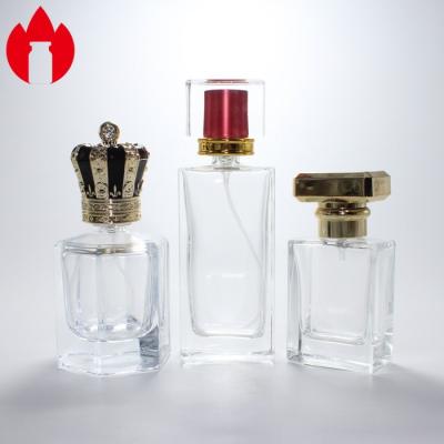30ml 50ml 100ml Luxury Cosmetic Perfume Glass Bottle