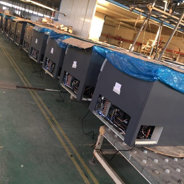 1,9 medidores de congelador comercial da exposição para o alimento congelado 2100*890*890mm