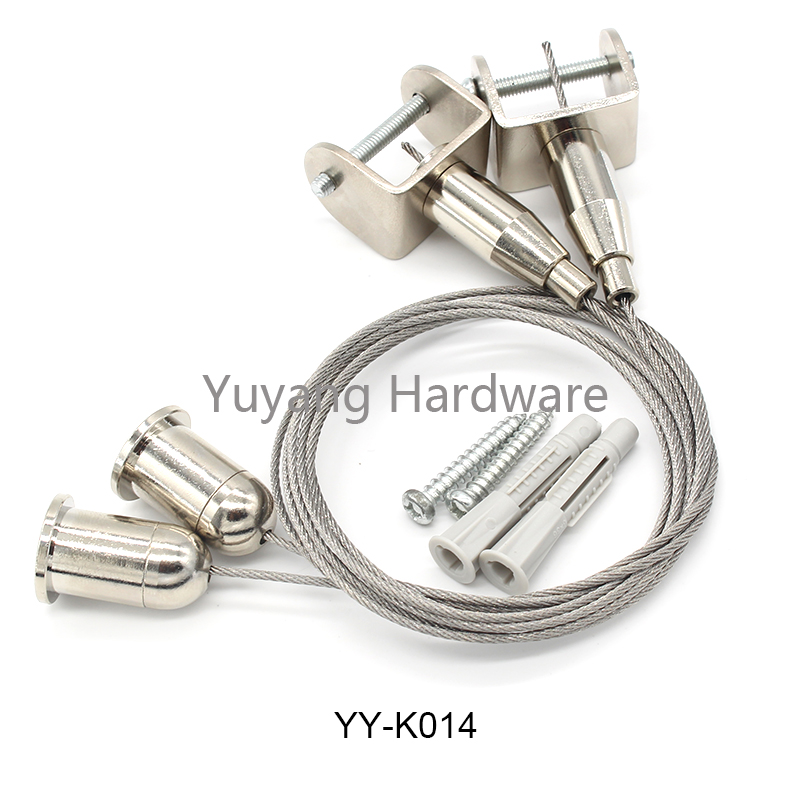 Factory Supply High Quality  Wire Clamp Hanging Fixed Wire Suspension Hanging  Kit