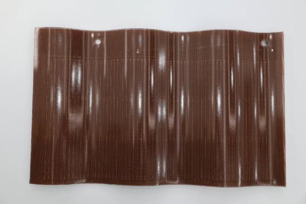 Household Curved Solar PV Roof Tiles 50W Residential Solar Roof Tiles
