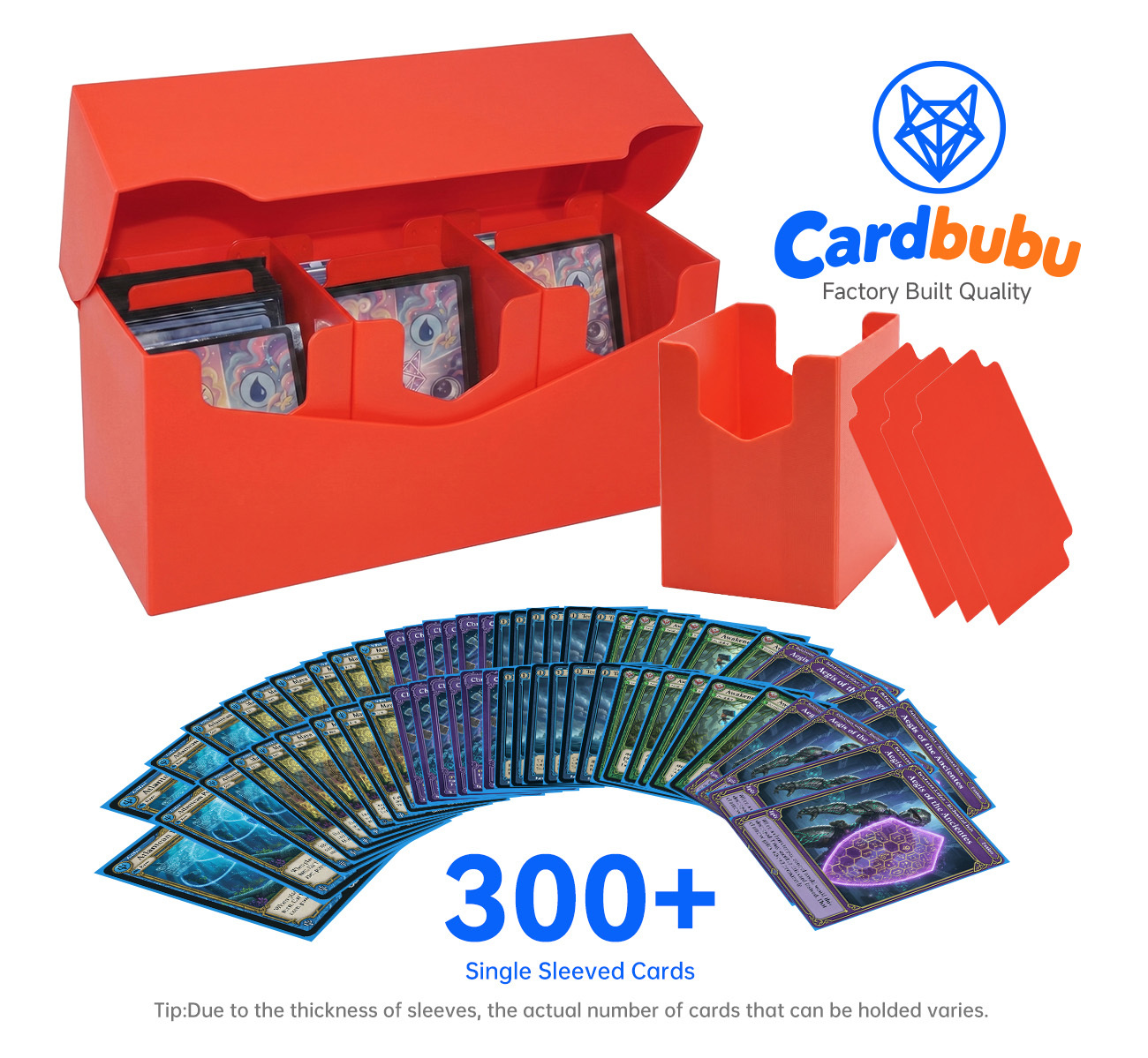 Board Game YuGiOh Deck Box TCG Party Large Card Storage Box