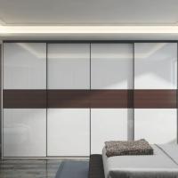 Armário de dormitório modular de espelhos equipado Carcaça de placa de partículas