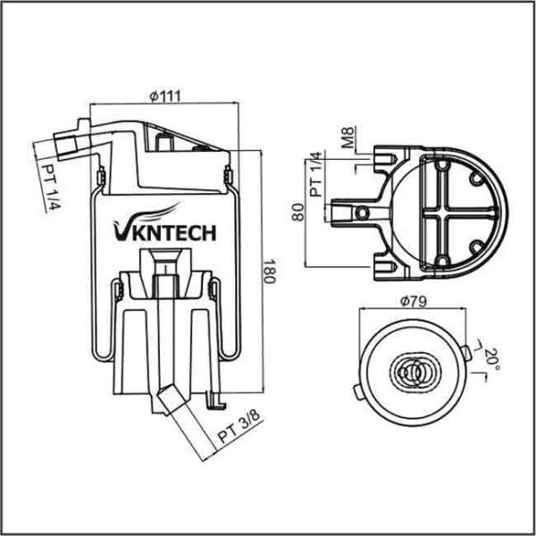 Варочные мешки 95148-00Z16 тяжелого грузовика NISSAN весны воздуха места VKNTECH