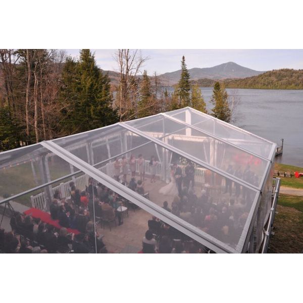 20x30m Waterproof Colorful Big Aluminum A Shaped Tent For Sports With Printing Logo