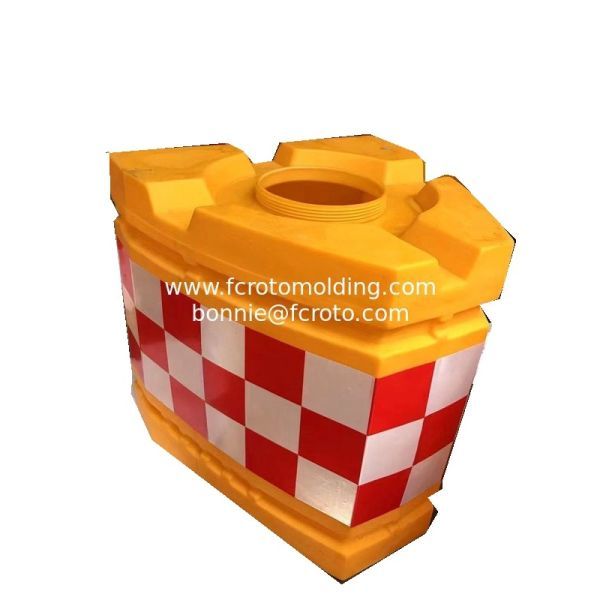 Rotational Molding Plastic Road Safety Barrier