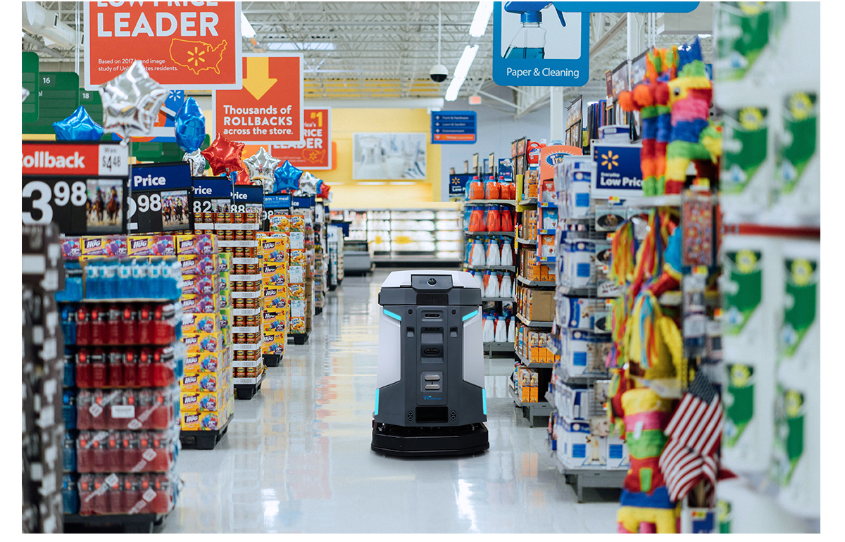 5-in-1 Smart Commercial Cleaning Robot 48V 30Ah Battery High Efficiency Autonomy Vacuuming Mopping Robot