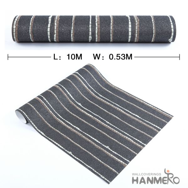 Stripes Hot Selling Good design Best Prices Home Decor Plant Fiber Particle Wallpaper