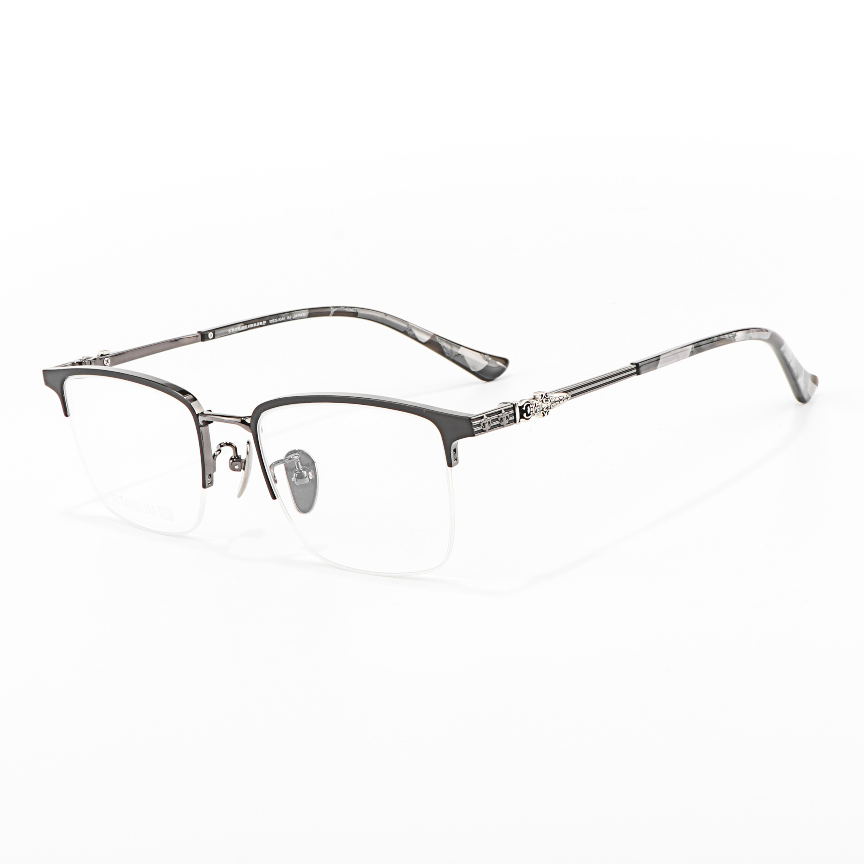 Half Frame Business Korean Style Gentleman Men Luxury Brand Optical Prescription Presbyopia Multi Focus Fashion Reading Glasses