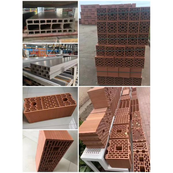 Semi Stiff Double Stage Vacuum Extruder with 750mm Auger Diameter and 3.5MPa Extrusion Pressure for Clay Brick Making