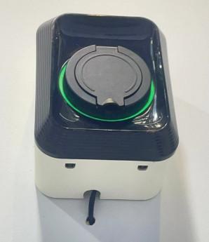 32A CE AC Charging Pile Black 7KW Electric Vehicle Charging Unit