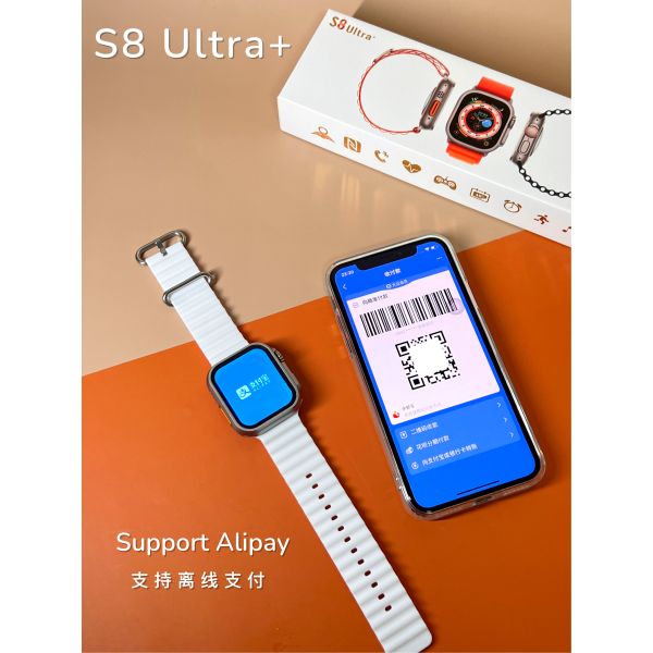 браслет полноэкранного квадратного андроида носки M2 Smartwatch шкалы 1.96inch умный