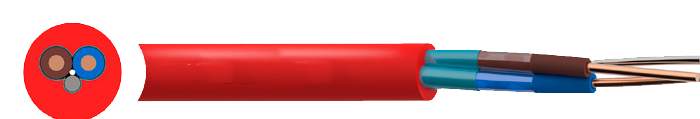 BS7629-1 Standard Fire Performance Cable , 300 / 500V Enhanced Fire Resistant Cable
