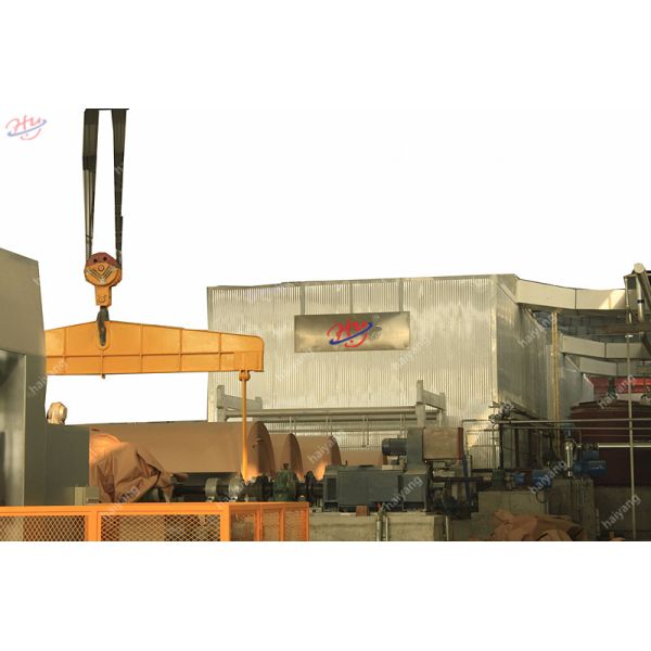 Доска 10T/D 35m/Min 600gsm двухшпиндельная бумажная делая машину