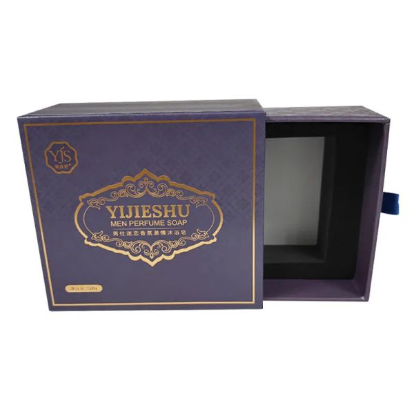 Custom Sliding Paper Soap Box Kit Gift Box Drawer Packing Packaging