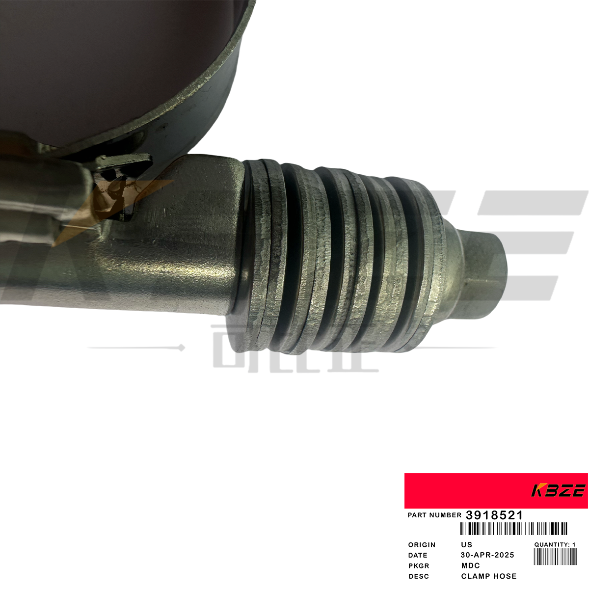 3918521 KBZE BRAND HOSE CLAMP FOR CUMMINS 6CT EXCAVATOR ENGINE