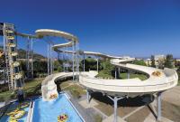 Corrediça da associação da fibra de vidro da corrediça de água da família do recurso de feriado para o parque da água do tema