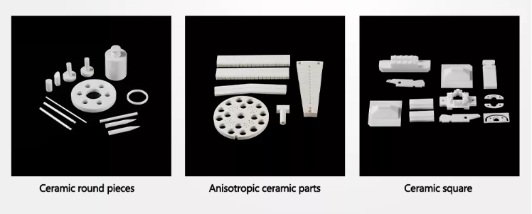 Microporous керамические изделия точности, компоненты глинозема керамические для медицинского