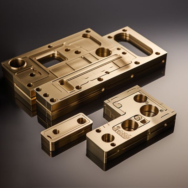 Высокоточные станкованные латуниные детали с обработкой с помощью станкообработки