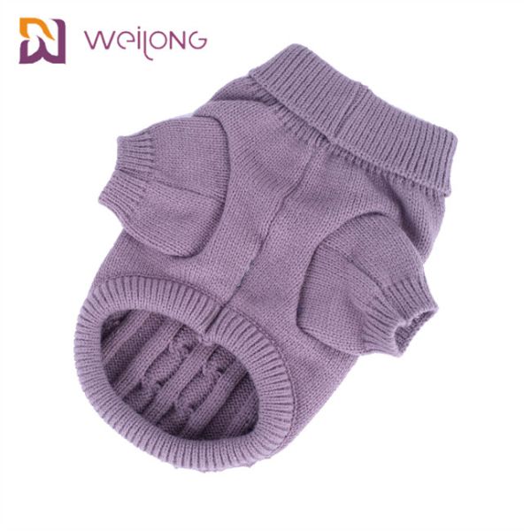 Кабель шеи черепахи вяжет обмундирования свитера собаки для котов собак