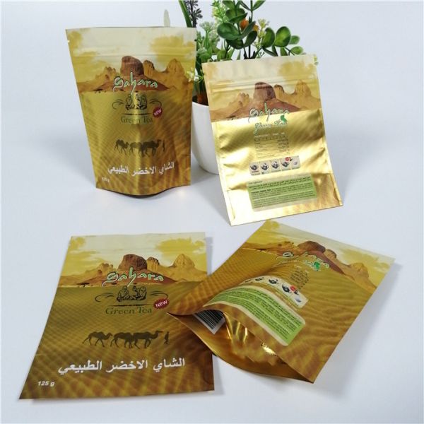 Gravnre Printing Plastic Zipper Bags , Mylar Weed Stand Up Packaging Pouches
