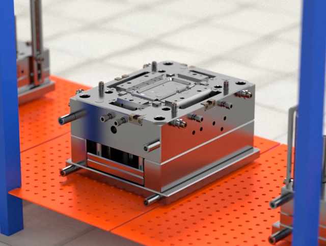 OEM / ODM:Custom Consumer Electronics Moulds / Battery cover (1*1) No.22683-A: Оригинальные формы для потребительской электроники