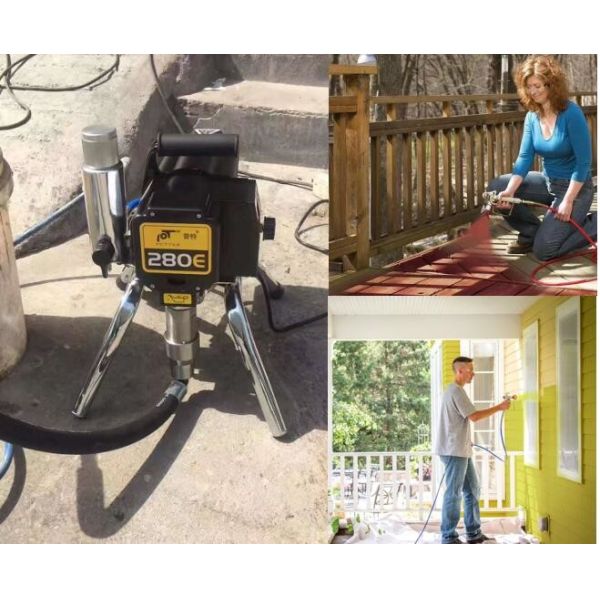 Wall Painting High Pressure Professional Airless Paint Sprayer 49.2ft Airless Hose