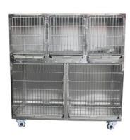 Gaiolas veterinárias empilháveis combinadas médicas da recuperação de Nimal, equipamento médico do animal de estimação