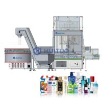 Distributeur rotatoire automatique de jet dosant la machine de capsulage de pompe avec la came électronique et le contrôle servo de couple