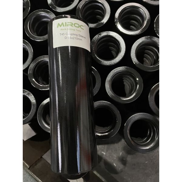 T45 210mm para a conexão e a broca Rod Threaded Coupling Sleeve da extensão