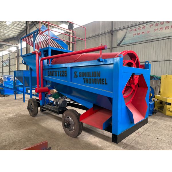 Gold Separation Mining Trommel Gold Washing Plant Equipment with Customizable Packing