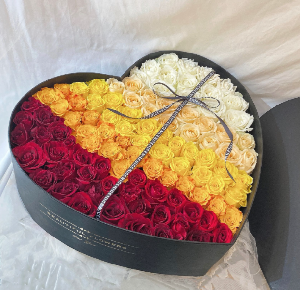 4C/UV/Ламинирование/Эмбосировка/Опечатка Круглые бархатные цветочные коробочки для роз Ручной дизайн