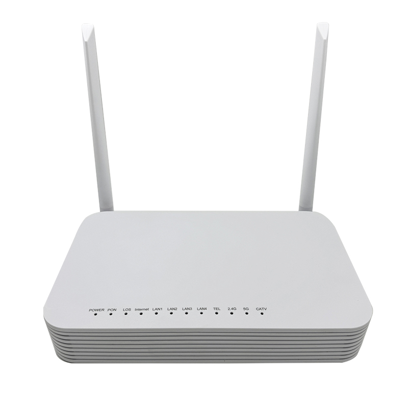 2 Antenna ONU Gpon CATV 2.4G&5G Wifi Support OMCI GPON EPON Firmware