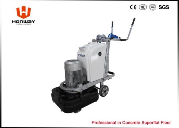 Square Design Cement Polishing Machine , Industrial Concrete Grinder To Level Floor
