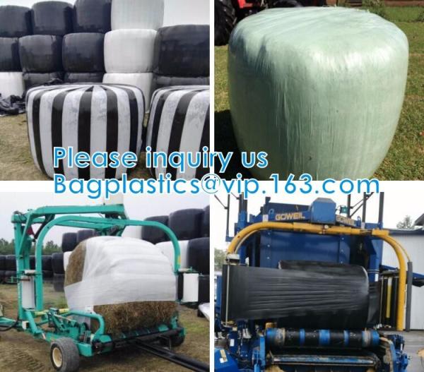 UV Resistant Preserve Silage, Hay, Maize Protection Wrap Film Agriculture Grass Bale Pack Silage Stretch Film