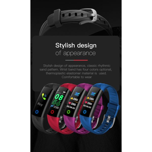 Smart Band Color Screen Blood Pressure Monitor Smartwatch