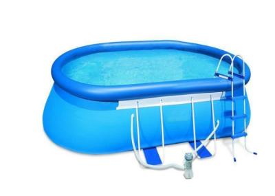 Outdoor Backyard Inflatable Pool , Baby Water Park Blow Up Swimming Pools