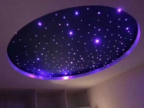 fibra 32W - os tetos óticos da estrela cintilam cabeça de cartaz Kit For Home Decor da luz das estrelas da fibra ótica