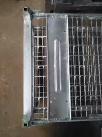 Metal Danish Flower Trolley Pull Net Danish Trolley For Transport