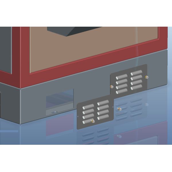 Шкаф шкафа связи 19 дюймов на открытом воздухе, на открытом воздухе шкаф электроники IP55