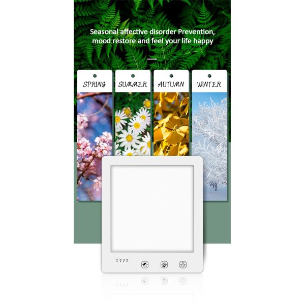 3000-6500K Color Temperature JSK-22 Small Simulated Sunlight 85 Inch Natural Spectrum SAD Light Lamp Help Reduce Anxiety