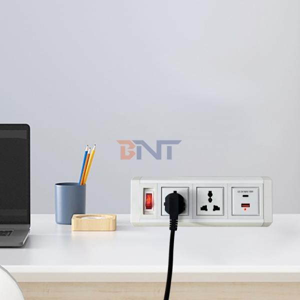 Boente eu power plug table clamp mount outlet / clamping table power outlet mounting tabletop socket