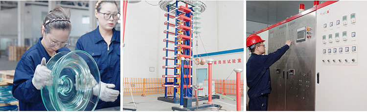 U70BL Toughened Glass Insulator for High Voltage Transmission