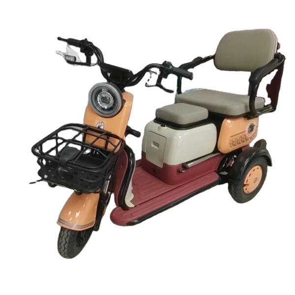 801-1000W Closed Semi-Closed Electric Tricycle for the Elderly Passenger at its Finest