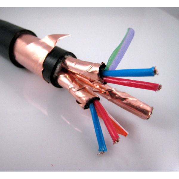 DJYVP Instrumenation cable with Cu core, PE insulation, PVC sheath, copper wire