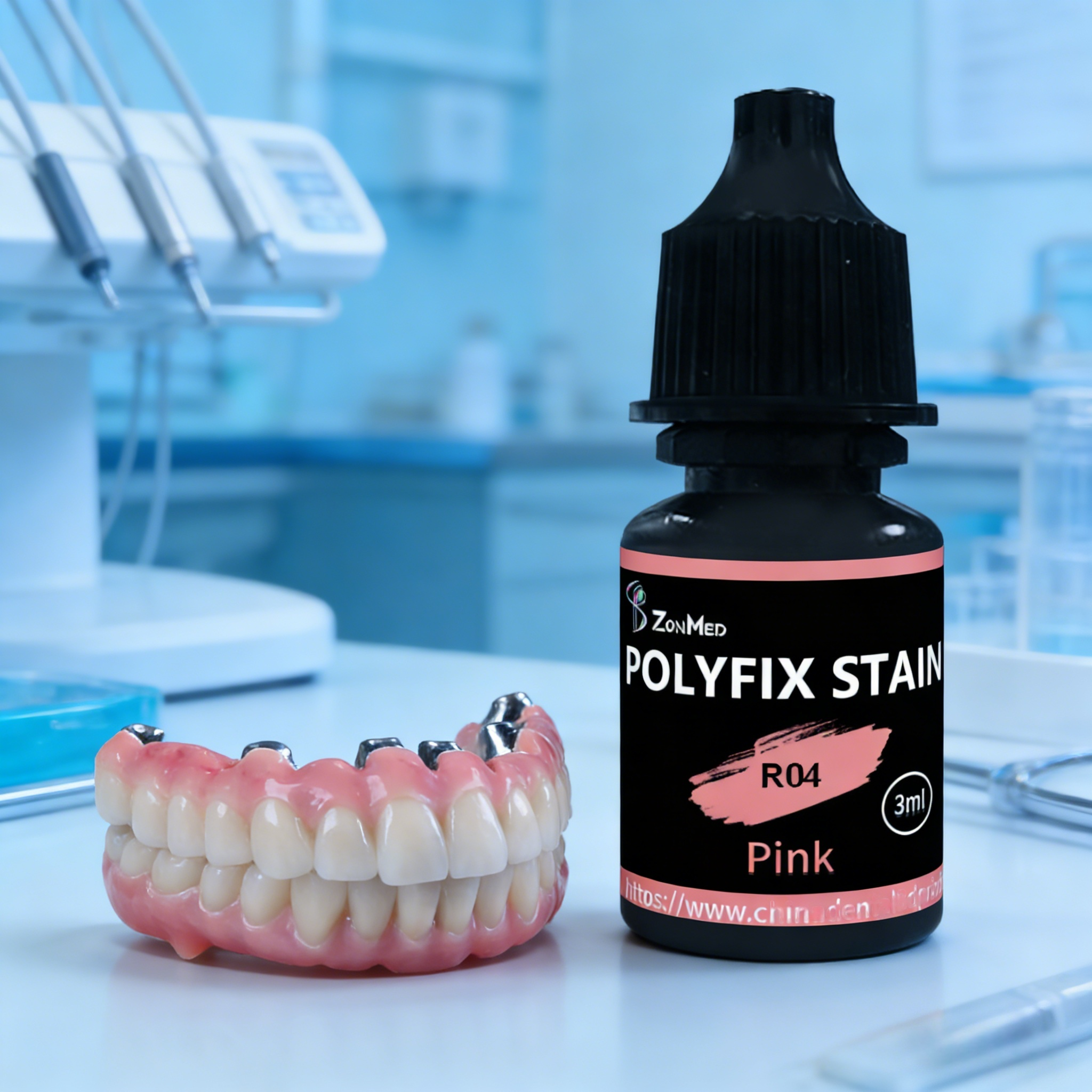 Suitable For Dentures Gum Shades Set Providing Flow Properties Enhancing Gum Color Matching Dental Prosthetics Accuracy