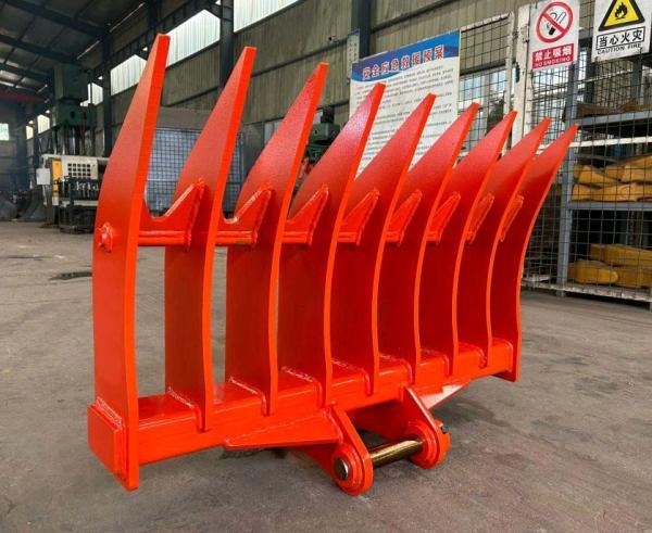 Fabricante Excavador Rake Bucket Rake Bucket Para Excavador Para Sanny Hitachi Komatsu Cat Etc