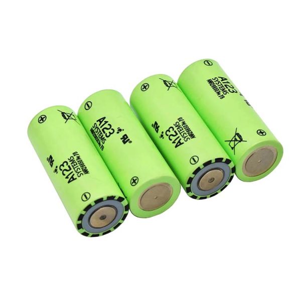 A123 3.2V 26650 LiFePO4 Battery with Low-temperature Resistance, High-speed 4C Charging and 50C Discharging for Electric Tools