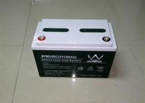 Rechargeable 12v 100ah Deep Cycle Solar Lead Acid Battery Agm Vrla Battery