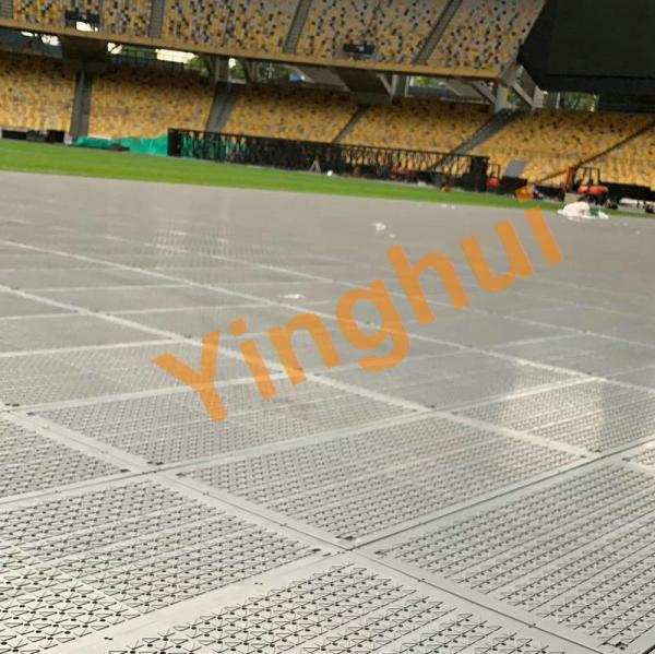 Outdoor Plastic Removable Event Flooring Anti Slip Concert Wedding Banquet Flooring